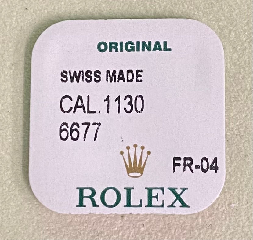Rolex Caliber 1130 Part #6677 Second Pinion Friction Spring