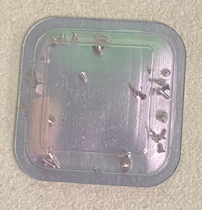 Rolex Caliber 1135 Part #6782 Set of Screws