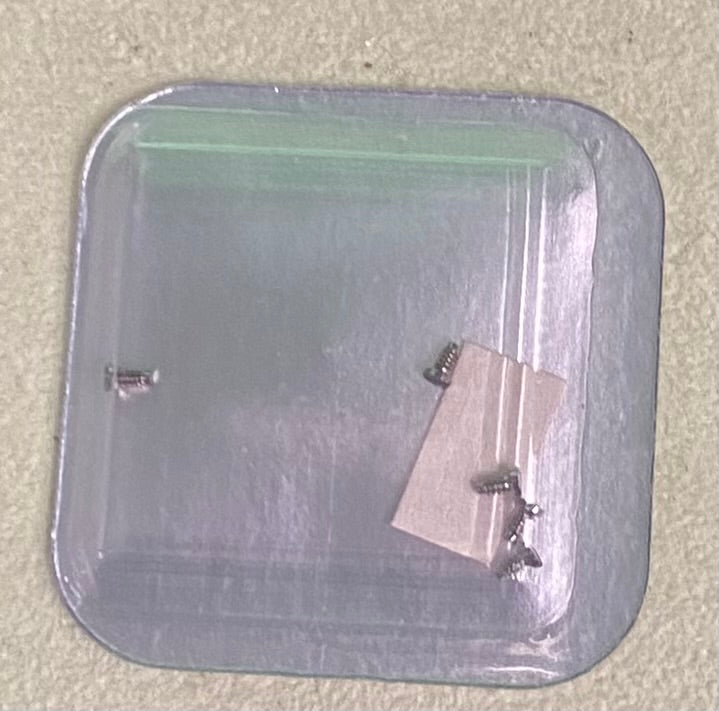 Rolex Caliber 1525 Part #7960 Set of Screws