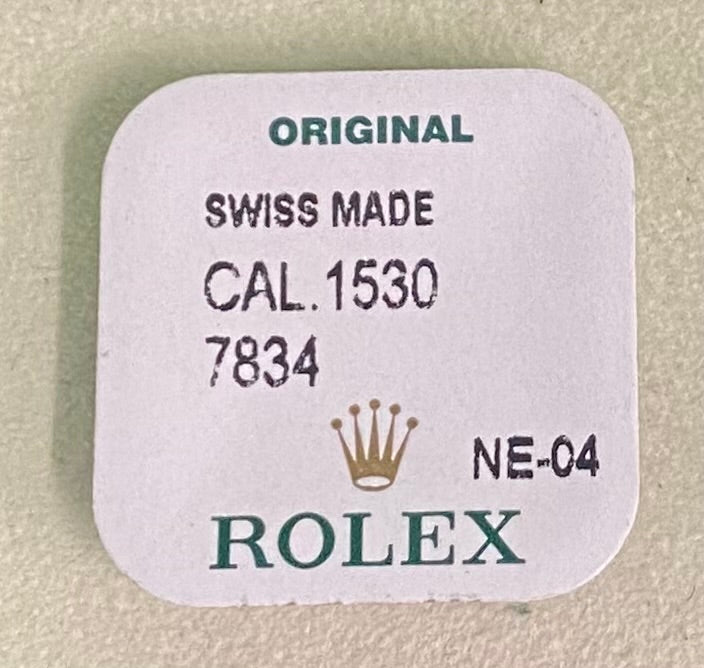 Rolex Caliber 1530 Part #7834 Second Wheel
