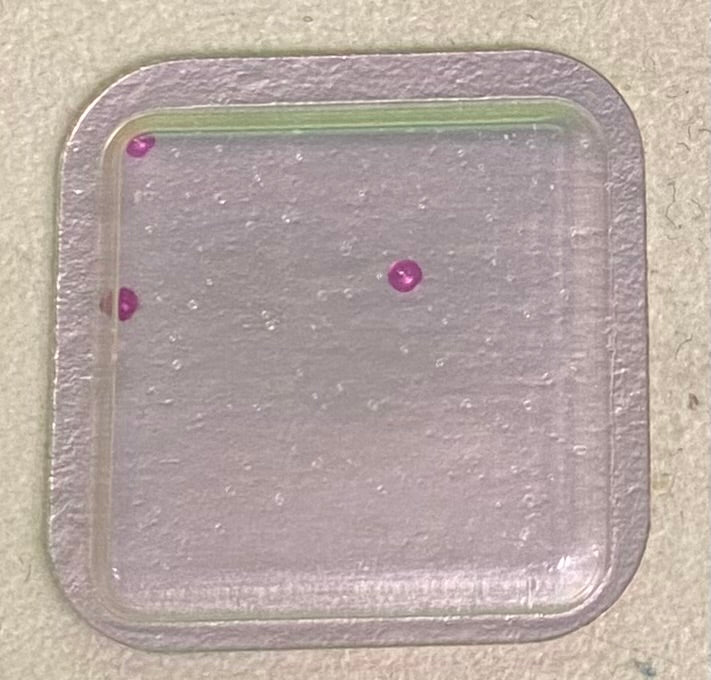 Rolex Caliber 1530 Part #7835 Jewel (Upper Second Wheel)