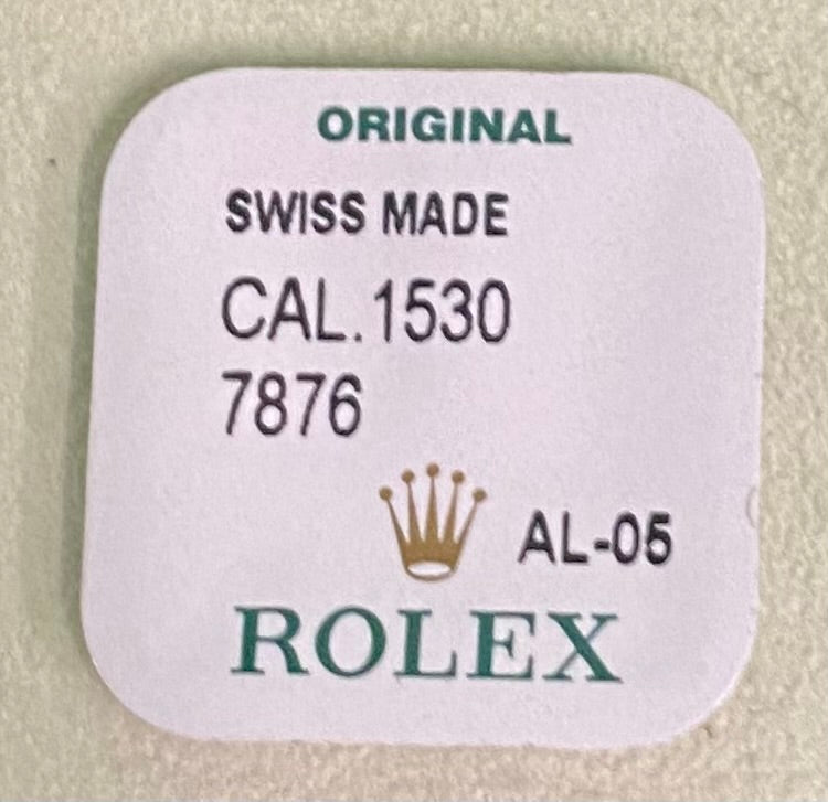 Rolex Caliber 1530 Part #7876 Ratchet Wheel