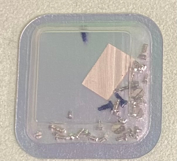 Rolex Caliber 1556 Part #8027 Set of Screws