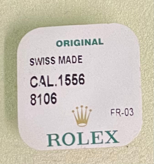 Rolex Caliber 1556 Part #8106 Balance w/ Regulated Hairspring