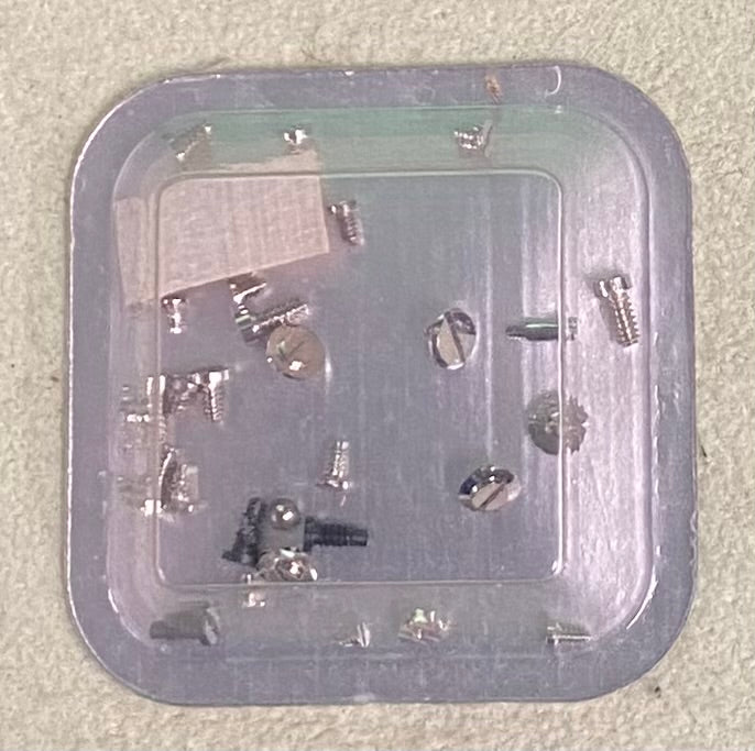 Rolex Caliber 1575GMT Part #8113 Set of Screws