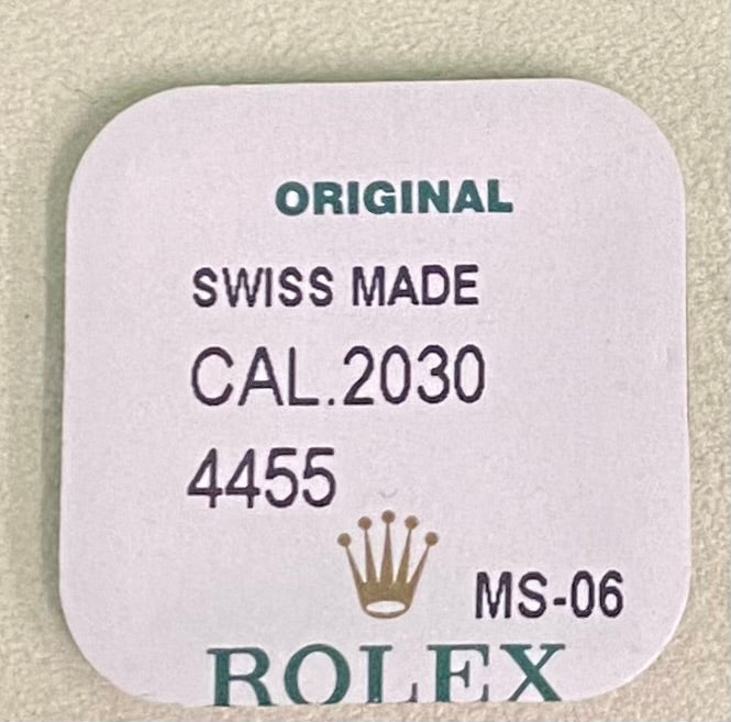 Rolex Caliber 2030 Part #4455 Minute Wheel