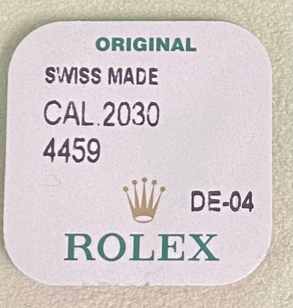 Rolex Caliber 2030 Part #4459 Plate-Balance Spring Stop