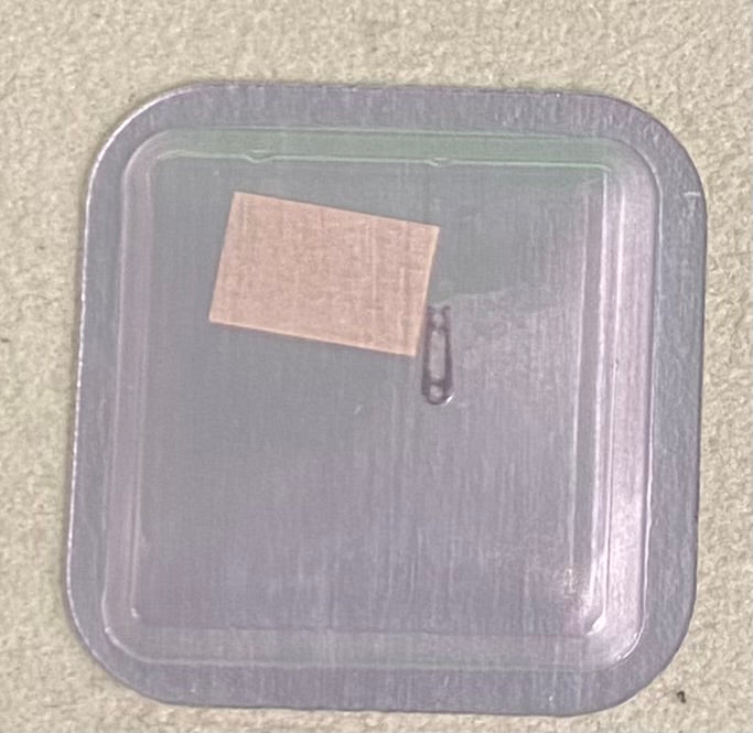 Rolex Caliber 2130 Part #560-2 Spring Clip For Oscillating Weight 0.135mm