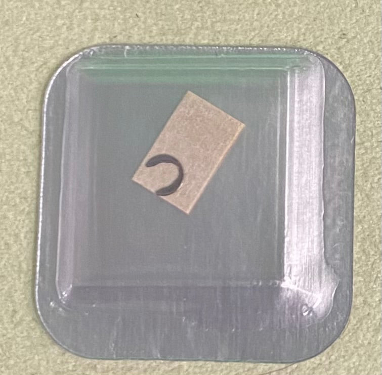 Rolex Caliber 2135 Part #645-1 Spring Clip For Date .010mm