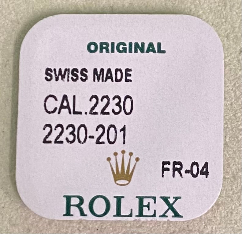 Rolex Caliber 2230 Part #201 Winding Stem