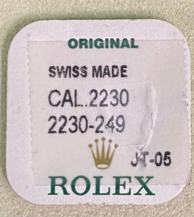 Rolex Caliber 2230 Part #249 Setting Wheel Core