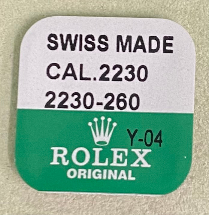 Rolex Caliber 2230 Part #260 Minute Wheel