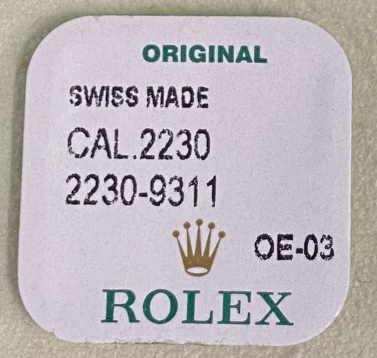 Rolex Caliber 2230 Part #9311 Jewel Barrel-Lower