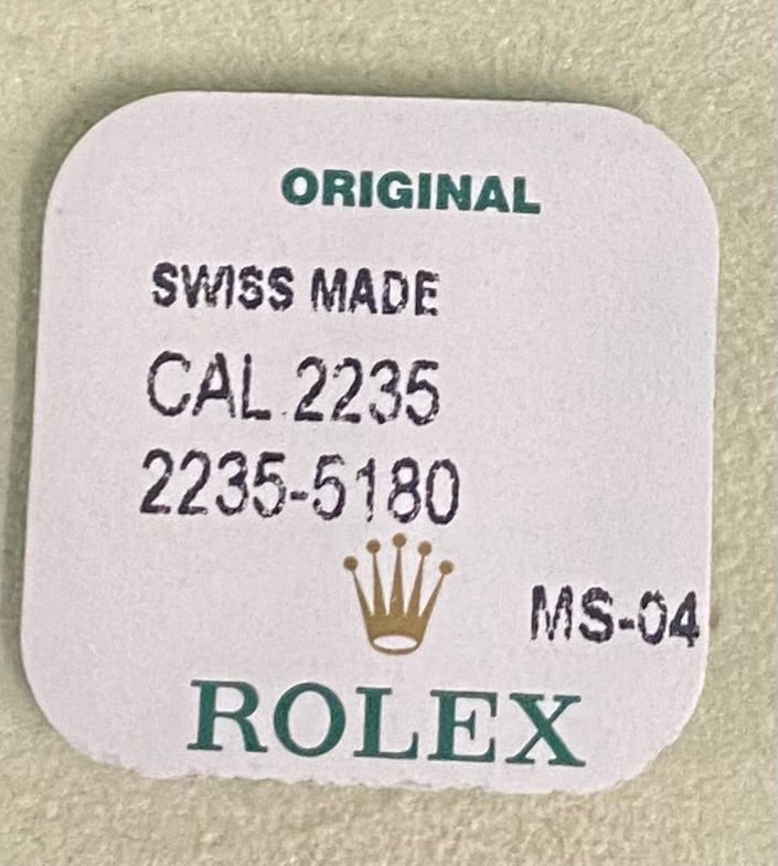 Rolex Caliber 2235 Part #5180 Screw (Date Bridge & Date Platform)