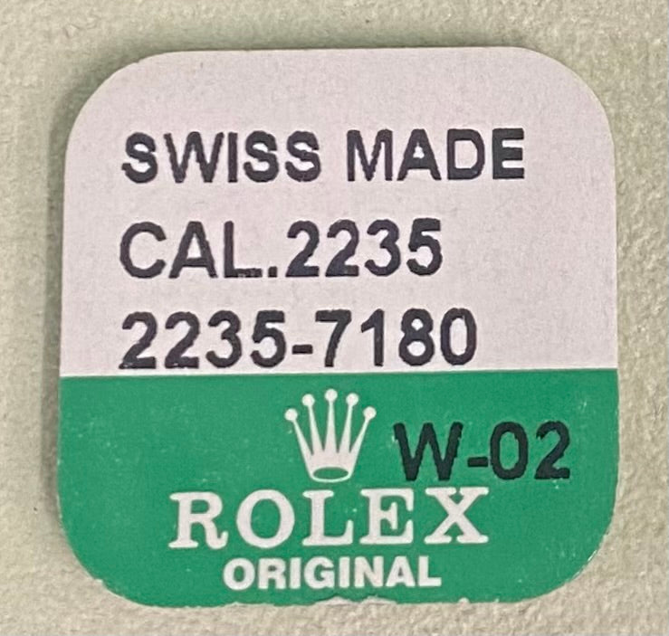 Rolex Caliber 2235 Part #7180 Tapped Foot (Cylindrical Date Platform)