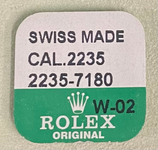 Rolex Caliber 2235 Part #7180 Tapped Foot (Cylindrical Date Platform)