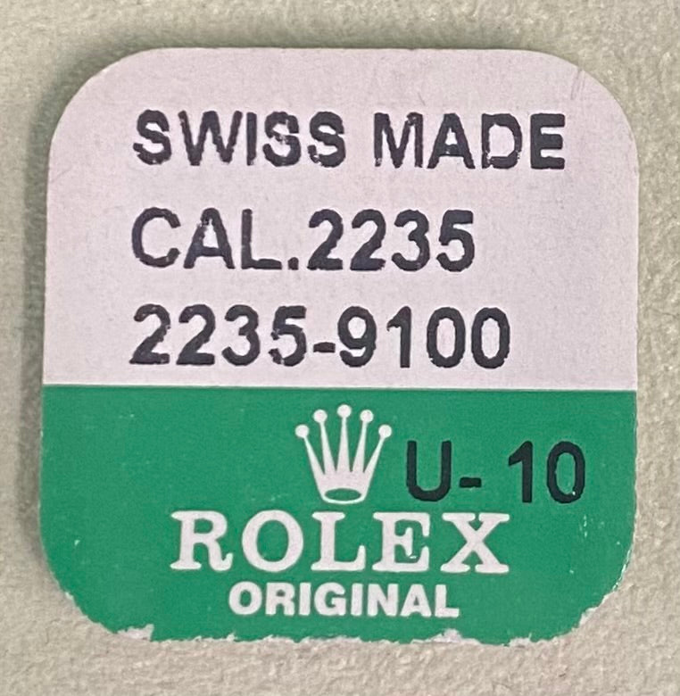 Rolex Caliber 2235 Part #9100 Support Jewel (Date Indicator) 0.50mm