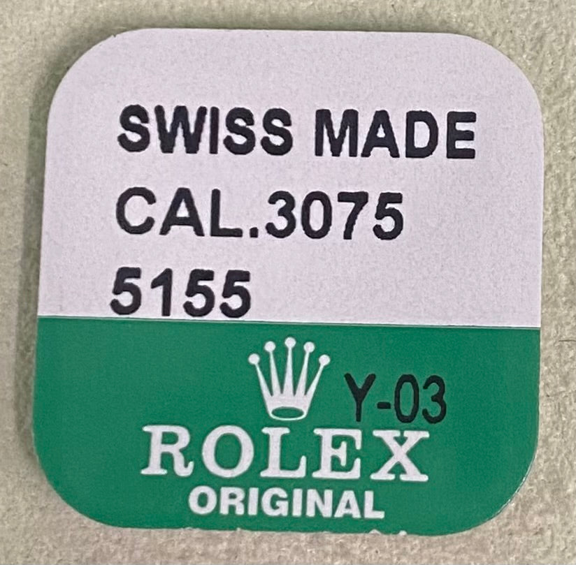 Rolex Caliber 3075 Part #5155 Min Wheel Stud, 12 H