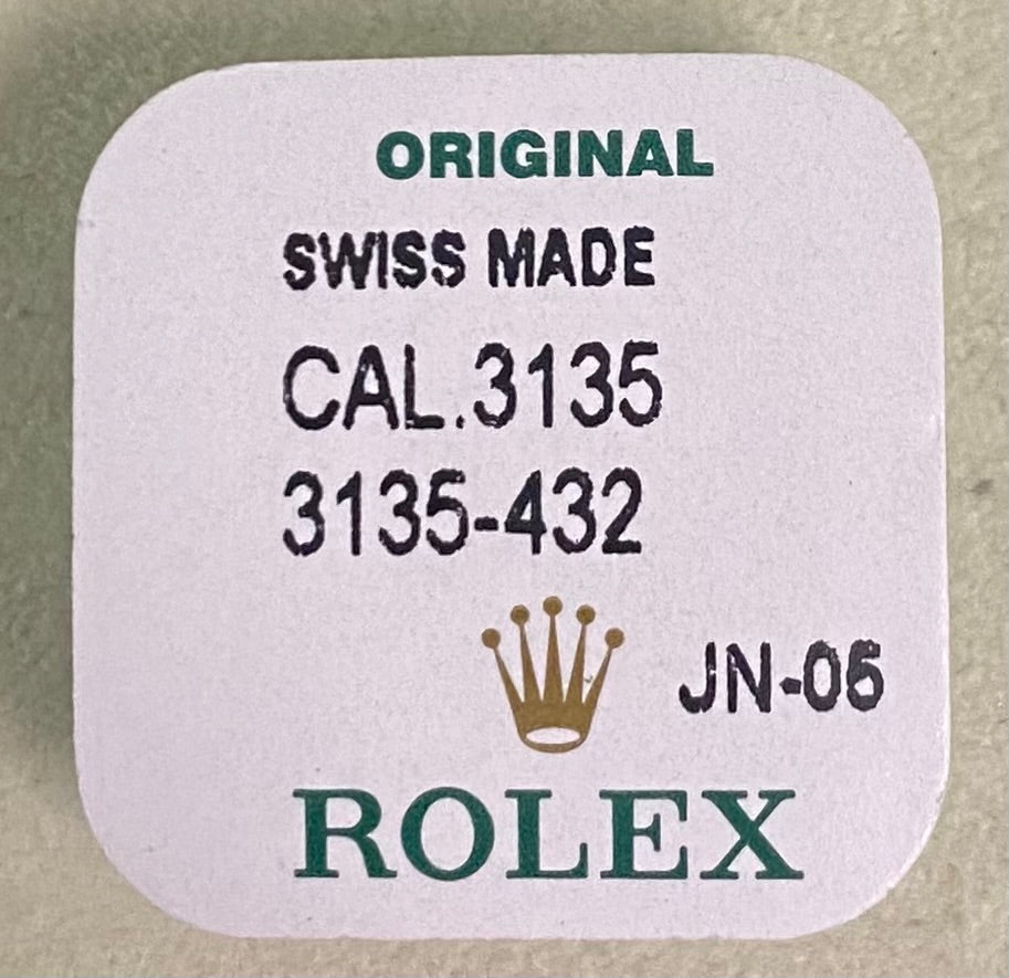 Rolex Caliber 3135 Part #432 Balance w/ Hairspring