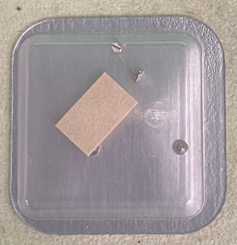 Rolex Caliber 3135 Part #5625 Screw, Date Wheel