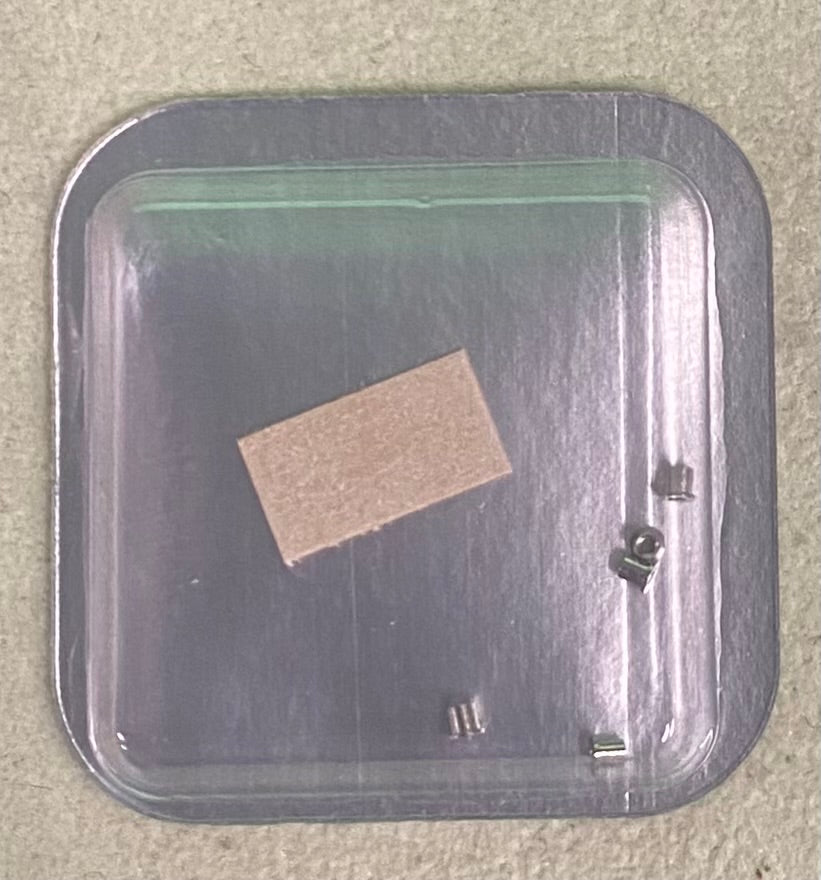 Rolex Caliber 3135 Part #7115 Taped Foot, Pallet Bridge