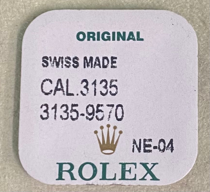 Rolex Caliber 3135 Part #9570 Jewel, Weight Upper