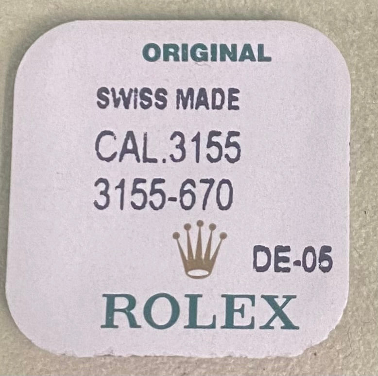 Rolex Caliber 3155 Part #670 Intermediate Date Wheel