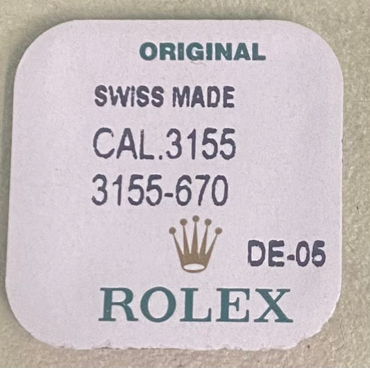 Rolex Caliber 3155 Part #670 Intermediate Date Wheel