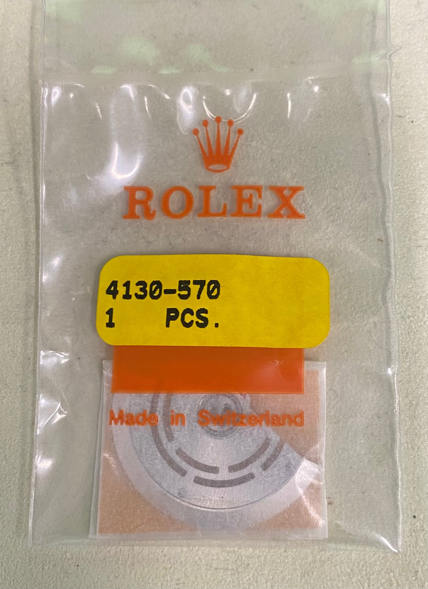 Rolex Caliber 4130 Part #570 Oscillating Weight