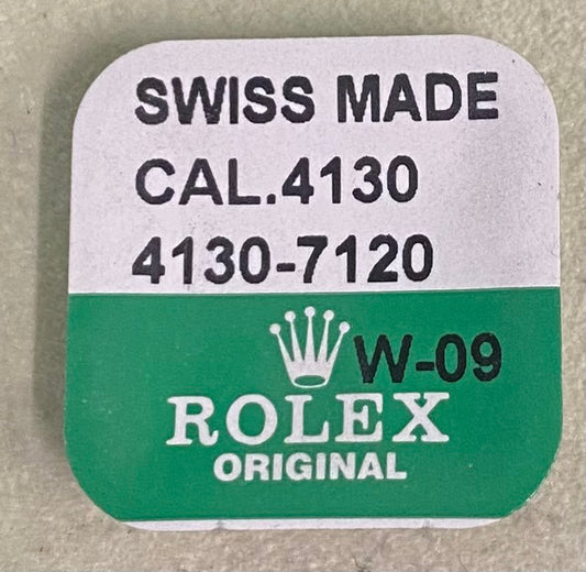Rolex Caliber 4130 Part #7120 Tapped Foot Balance Bridge