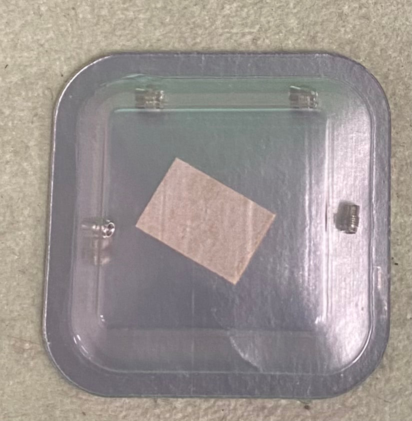 Rolex Caliber 4130 Part #7120 Tapped Foot Balance Bridge