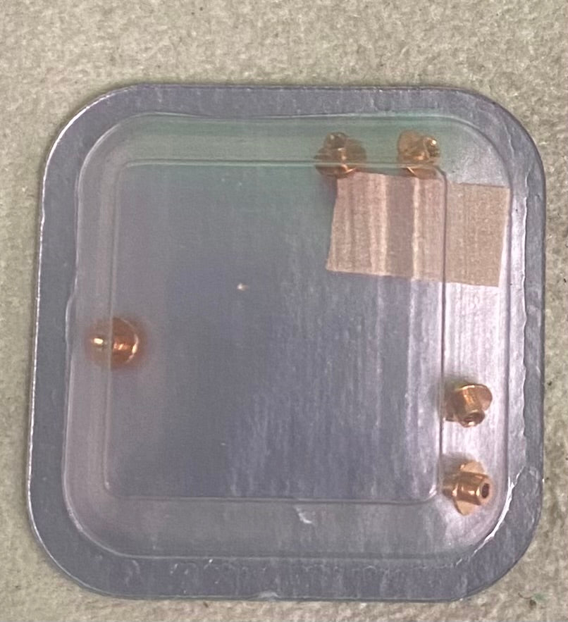 Rolex Caliber 4130 Part #7855 Tapped Foot Column Wheel