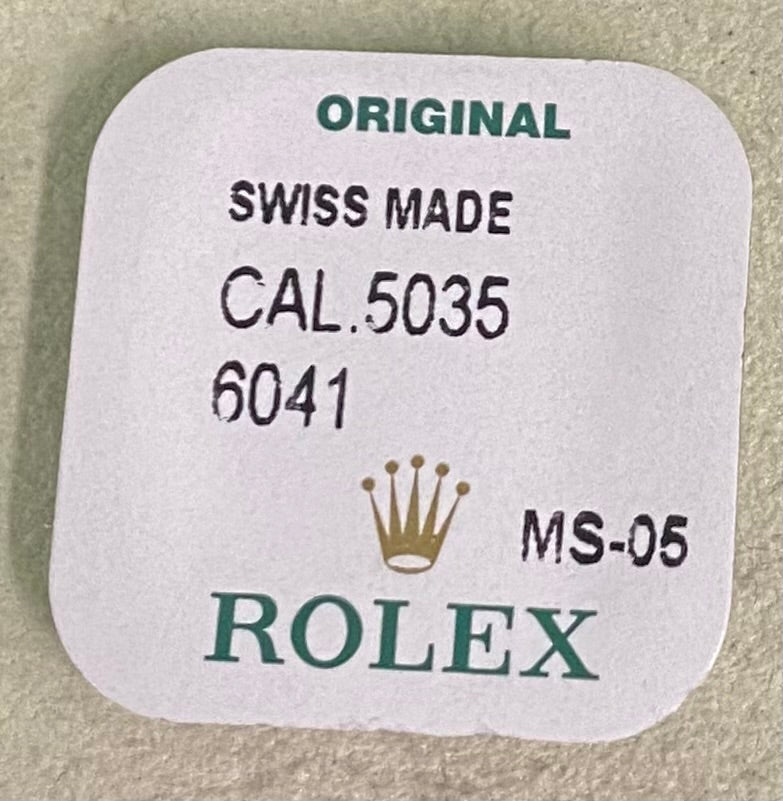 Rolex Caliber 5035 Part #6041 Pallet Fork