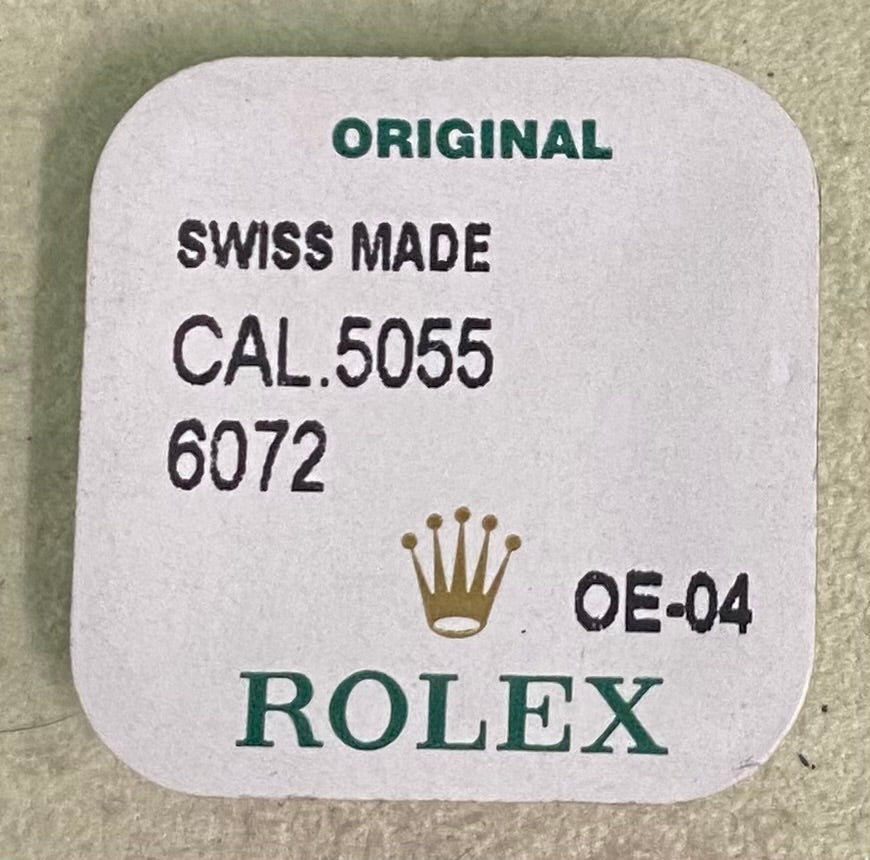 Rolex Caliber 5055 Part #6072 Hour Wheel Dbl Tooth