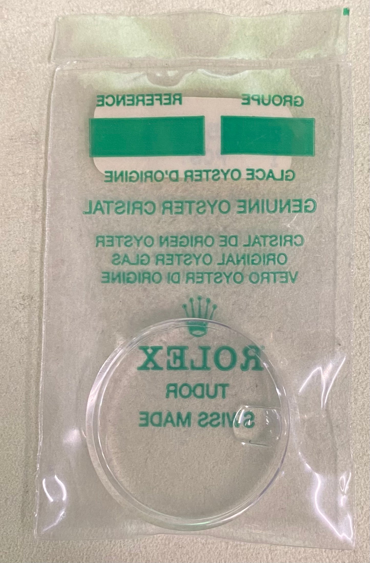 Rolex Crystal Part #25-125 Acrylic