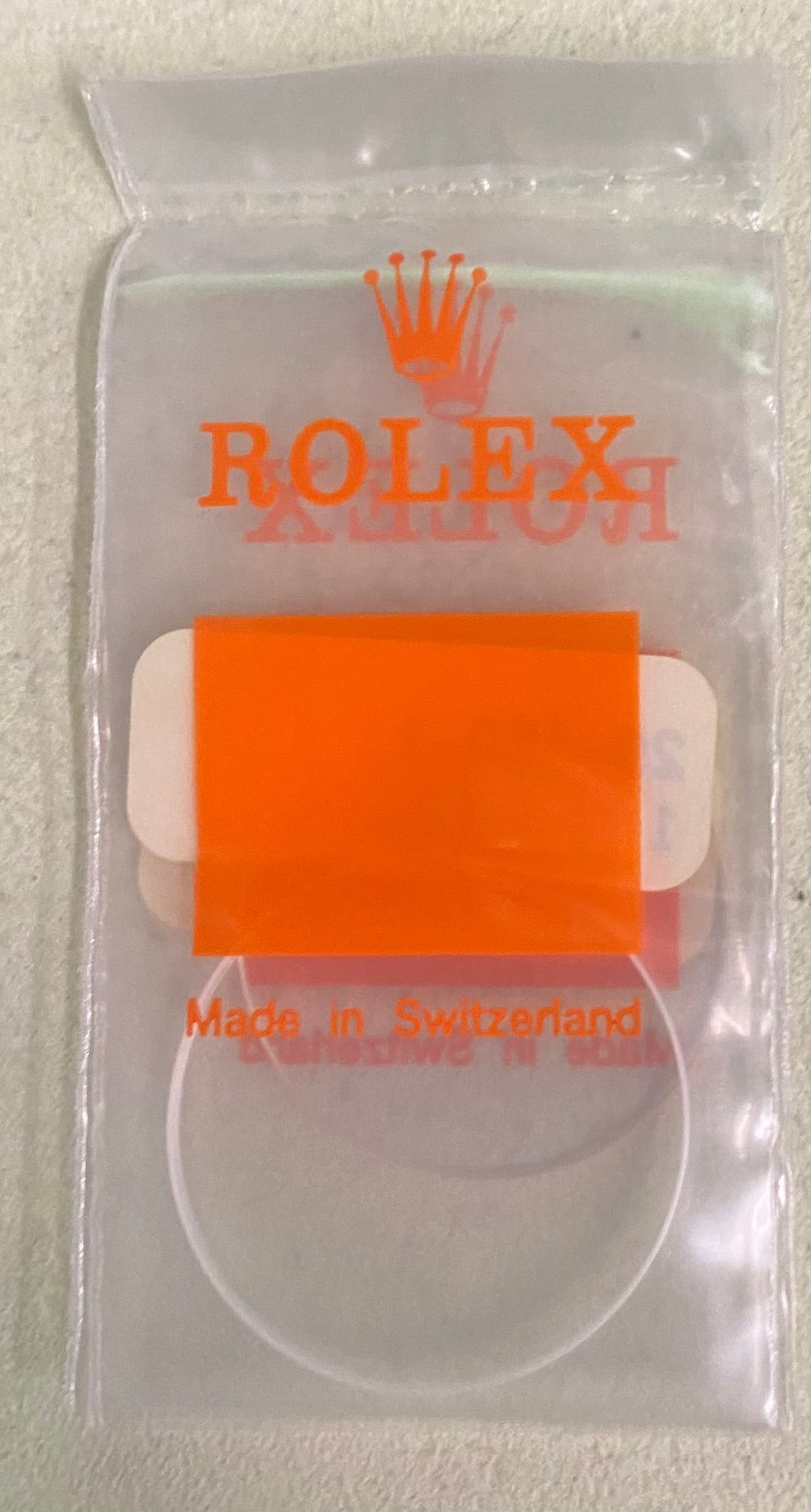 Rolex Crystal Part #25-160 Sapphire