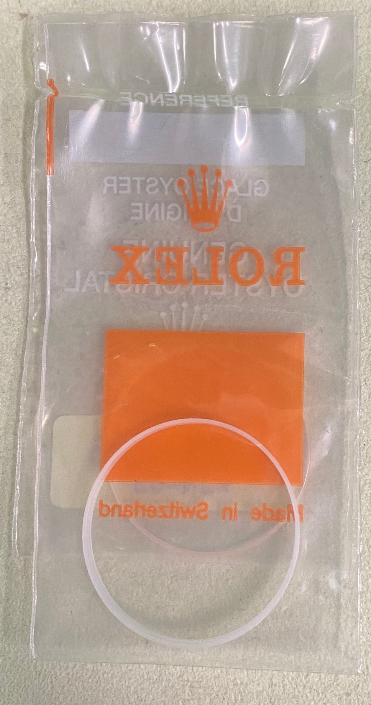 Rolex Crystal Part #25-246 Sapphire
