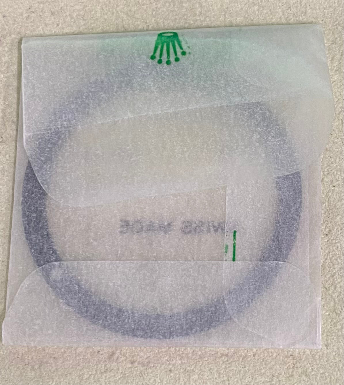 Rolex Blk-Wht Non-Date Submariner Bezel Insert 315-5513-1