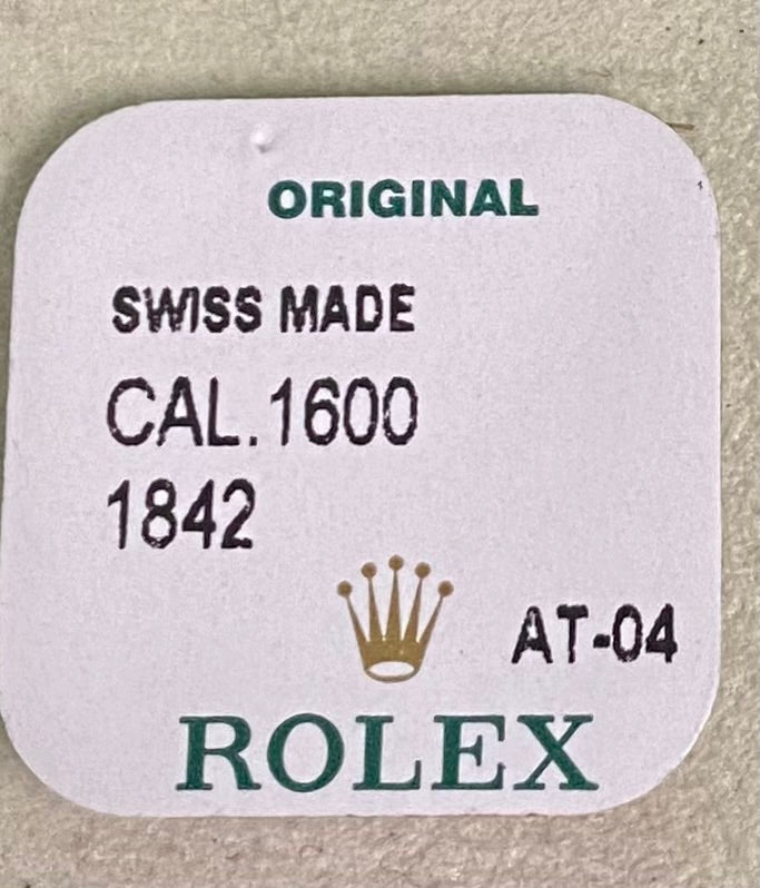 Rolex Caliber 1600 Part #1842 Crown Wheel Seating