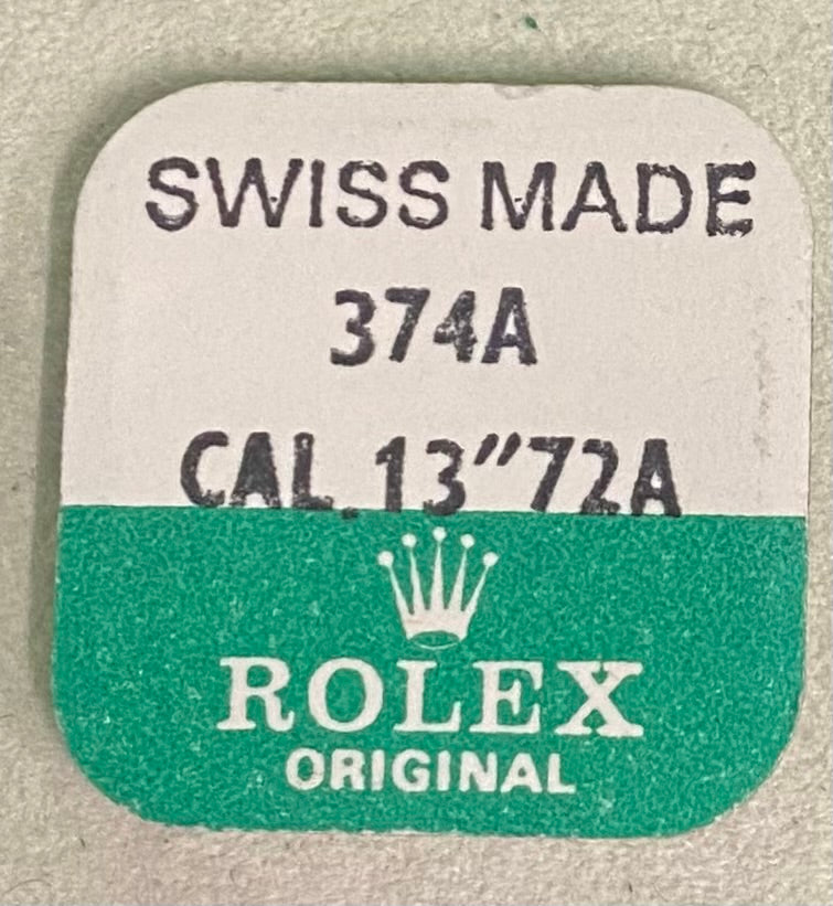 Rolex Caliber 13"72 A Part #374A Spring, Upper & Lower