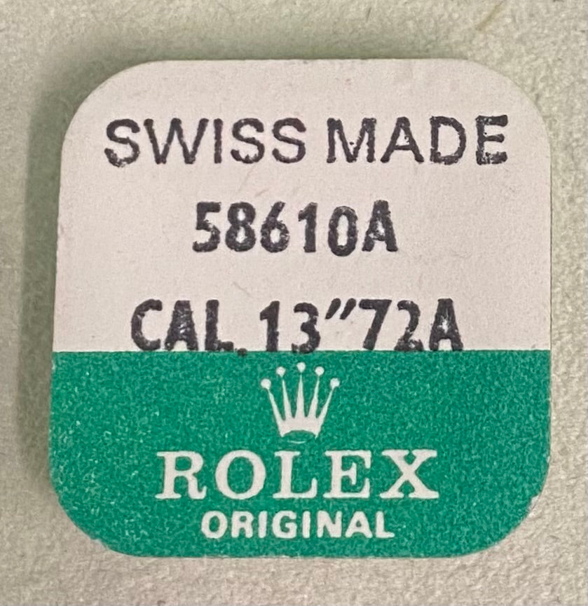 Rolex Caliber 13"72 A Part #58610A Screw For Conveyor & Conveyor Spring