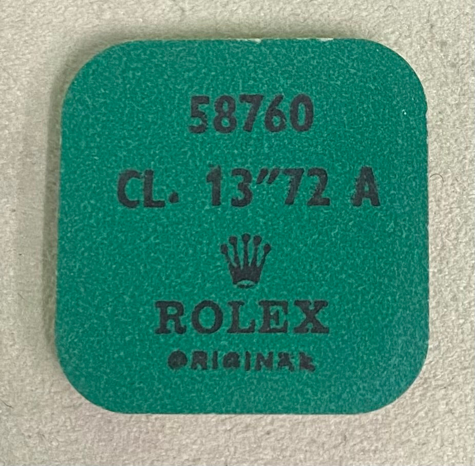 Rolex Caliber 13"72 A Part #58760A Screw For Hour Counting Wheel Friction Spring