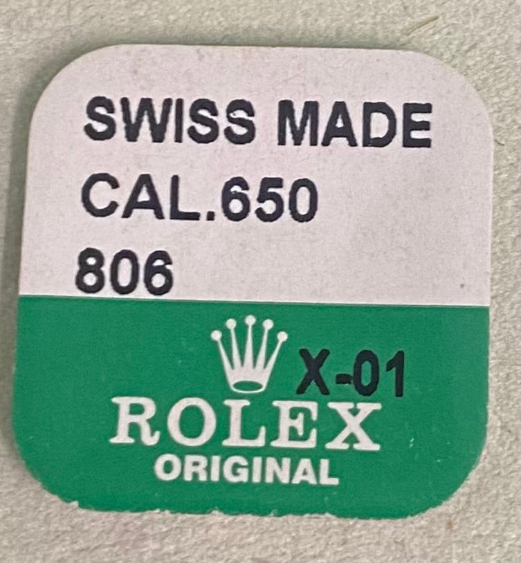 Rolex Caliber 650 Part #806 Barrel Arbor