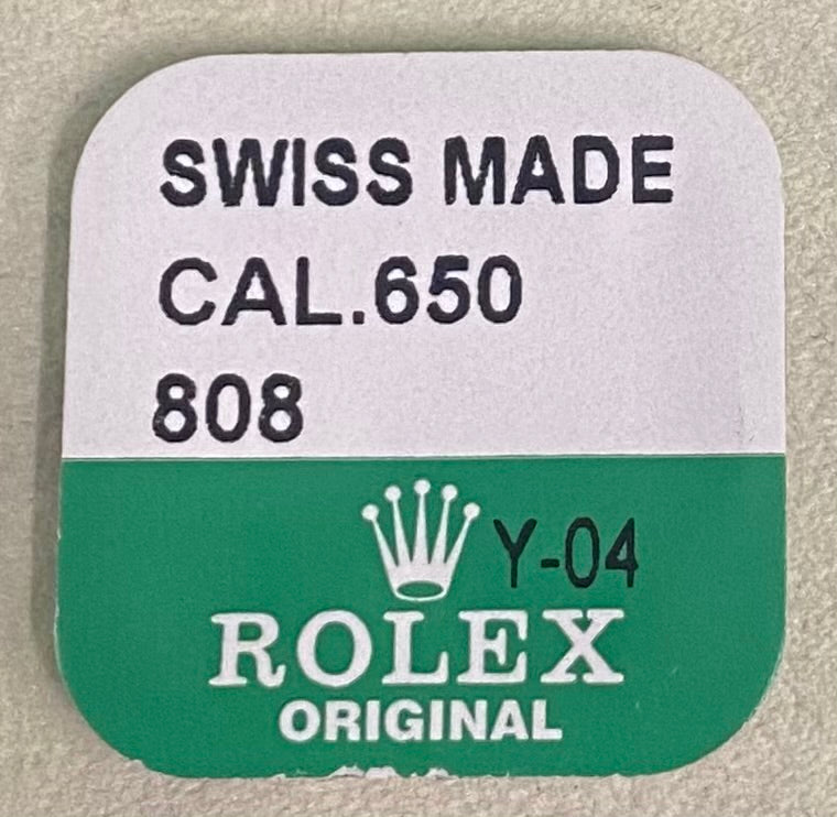 Rolex Caliber 650 Part #808 Mainspring
