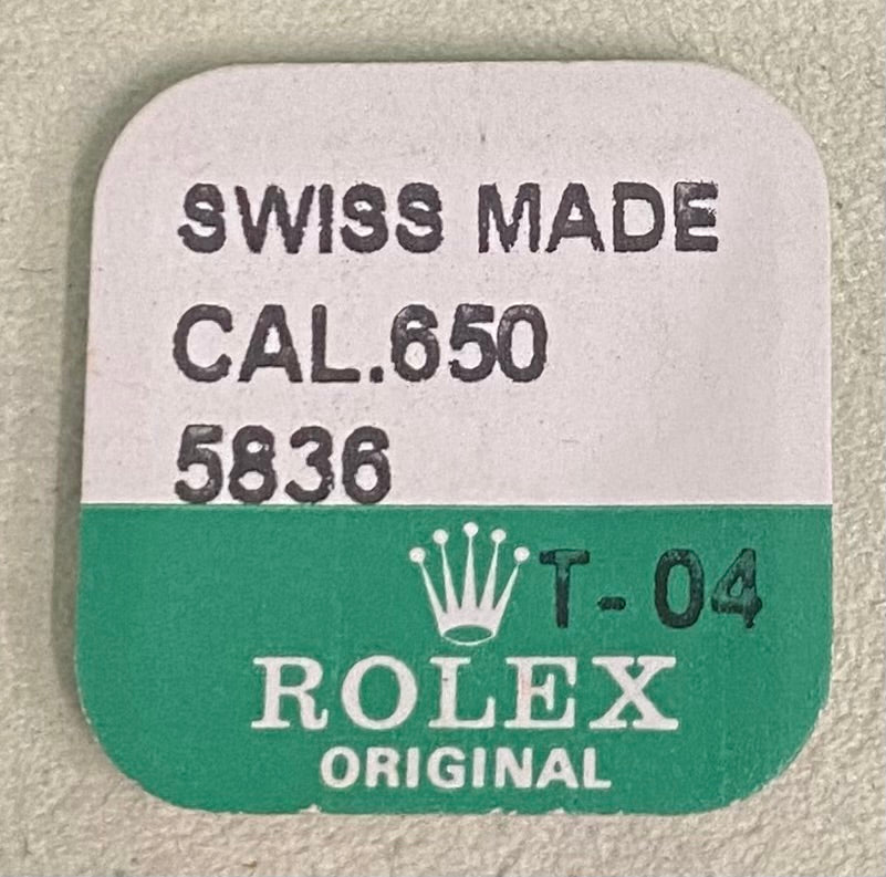 Rolex Caliber 650 Part #5836 Set Lever Screw