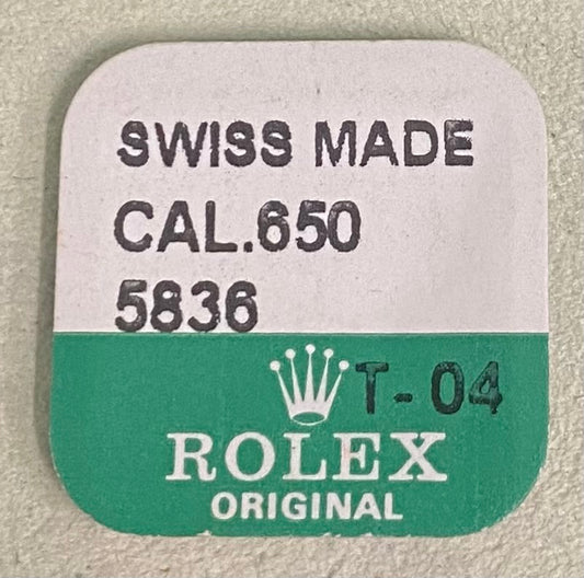Rolex Caliber 650 Part #5836 Set Lever Screw
