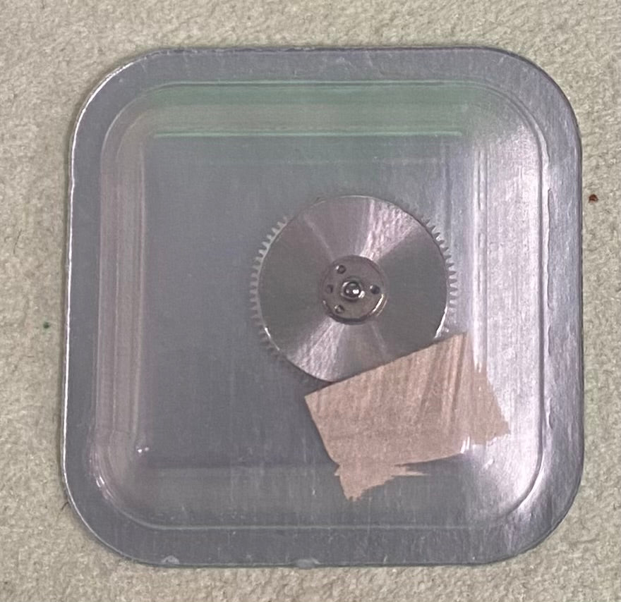 Rolex Caliber 650 Part #807 Barrel w/ Arbor & Spring