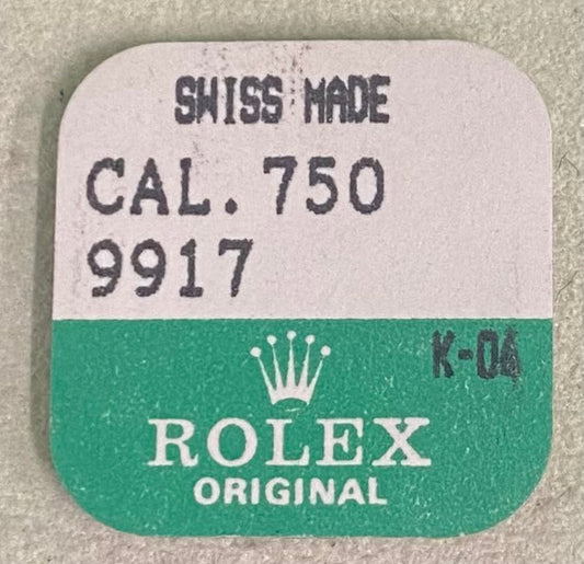 Rolex Caliber 750 Part #9917 Jewel For 3rd Wheel Upper