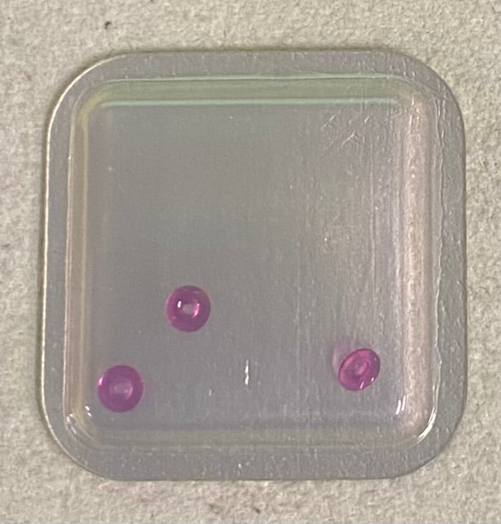 Rolex Caliber 750 Part #9916 Jewel For Center Wheel Upper
