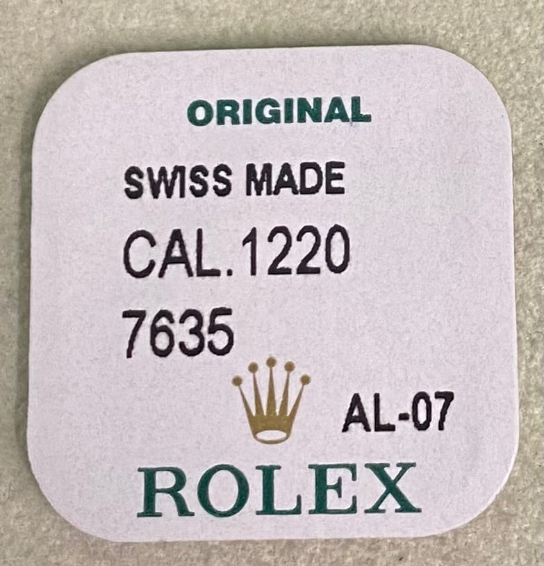 Rolex Caliber 1220 Part #7635 Mainspring